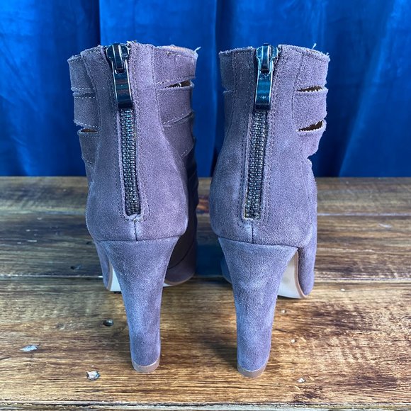 Steve Madden Cardii Suede Bootie Heels - Picture 8 of 11
